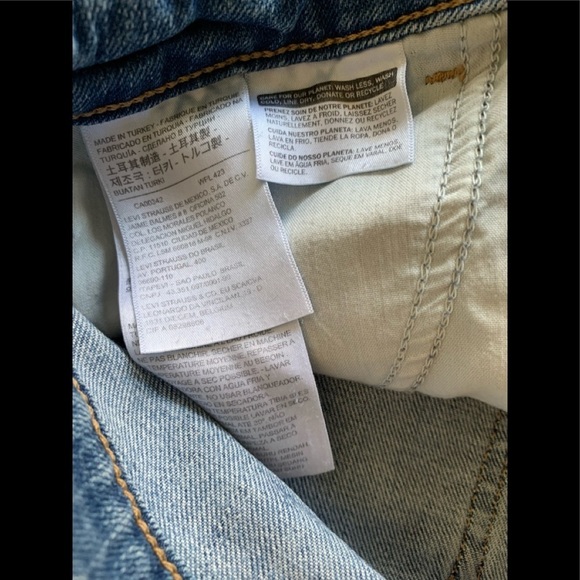 Levi’s jeans Style 721 vintage High rise Skinny - Picture 4 of 8